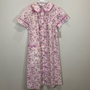 Koffee Kasual floral house dress‎ vintage Sears